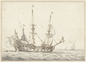 holland hadihajó alkotó: Abraham Storck