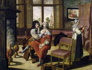 Az öt érzékszerv - Érintés alkotó: Abraham Bosse