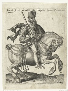 német lovas parancsnok