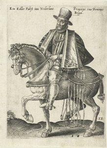 Holland herceg lóháton alkotó: Abraham de Bruyn (attributed to)