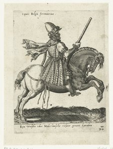 Karabélyos holland lovas alkotó: Abraham de Bruyn (attributed to)