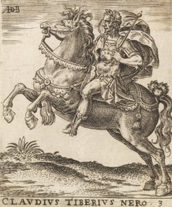 Claudius Tiberius Nero a Tizenkét Caesars on Horseback című filmből, kb. 1565-1587., kb. 1565-1587.