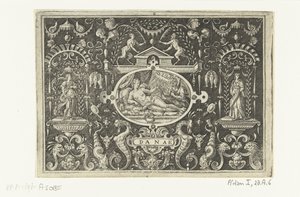 Danae és Jupiter szereti az esőaranyat DANAE (cím az objektumon) alkotó: Abraham de Bruyn