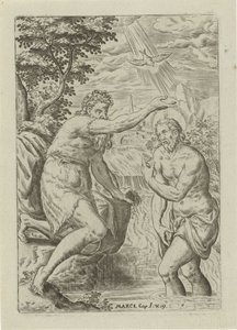 Krisztus keresztsége Jelenetek a Bibliából (sorozat címe) Biblia sacra (sorozat címe)
