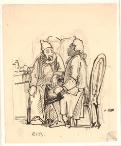 Szent Ágoston?, akinek a ruháit egy puttó szakítja meg alkotó: Abraham van Diepenbeeck