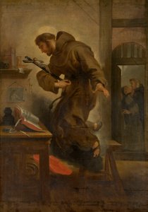 Szent Bonaventura eksztázisban alkotó: Abraham van Diepenbeeck