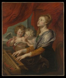 Szent Cecília alkotó: Abraham van Diepenbeeck