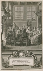 Newcastle hercege és hercegnéje és családjuk alkotó: Abraham van Diepenbeeck