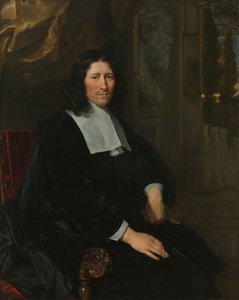 Pieter de la Court portréja Pieter de la Court portréja. Gyártó és ruhatulajdonos, először Leidenben, 1673 óta Amszterdamban, politikai füzetíró alkotó: Abraham van den Tempel