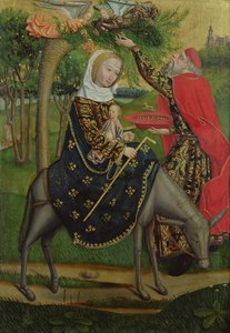 Repülés Egyiptomba, a kupolaoltártól, 1499 (tempera a panelen)