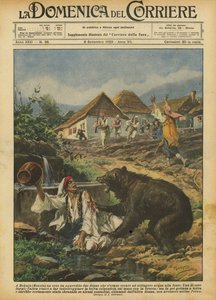 Bokainban (Bosznia) egy medve megtámadt két nőt, akik vizet akartak meríteni a forrásból