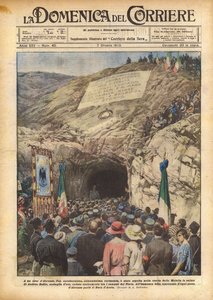 Egy abruzzói hősnek alkotó: Achille Beltrame