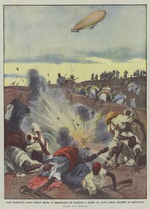 Arabok bombáztak Zanzur közelében, miközben arra készültek, hogy lövéssel fogadják az egyik léggömbünket?