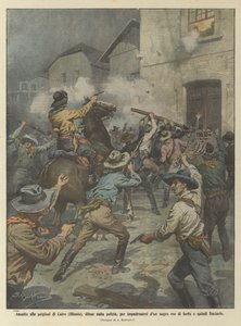 A kairói (Illinois) börtönök elleni támadás, amelyet a rendőrség véd, hogy elfogjanak egy fekete színű elkövetőt?