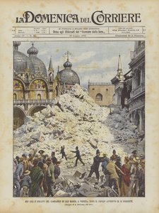 Mi maradt meg a velencei Campanile di San Marco-ból a 14-én bekövetkezett összeomlás után