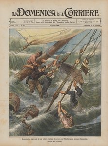 Egy olasz halászvitorlás drámai hajótörése a Földközi-tengeren, Alexandria közelében