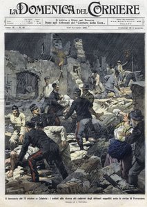 Október 23-i földrengés alkotó: Achille Beltrame