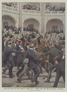 Heves partizánharcok a Magyar Kamarában, szablyával megsebesült képviselő a tárgyalóteremben?