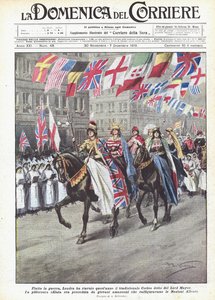 A háború végén idén London visszakapta a Lord Mayor néven ismert hagyományos körmenetet