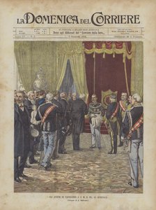 Újévi üdvözlet S M Il Re, Al Quirinale