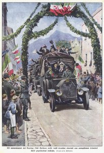 Üdvözölte az Italian Touring Club túrázóit a Trentino-völgyekben?