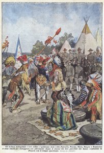 Az indiánok ünneplik veteránjaikat