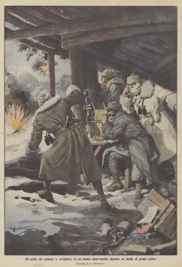 A szemek, amelyek irányítják a tüzérséget, egyik csillagvizsgálónkban, egy nagy kaliberű párbaj közben