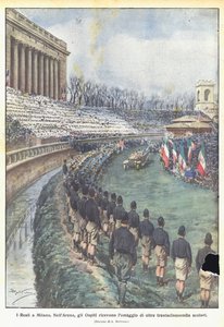 A Royals Milánóban alkotó: Achille Beltrame