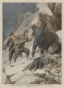A hegy drámái, egy alpesi mászás Bardonecchia közelében, amely tragikusan végződött
