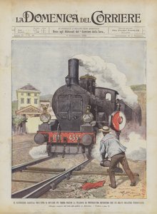 A Cantoniere Garella megakadályozza, hogy elterelje a vonatot Pontedecimo állomáson?