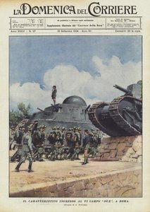 A római VI Campo Dux jellegzetes bejárata