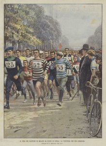 A Giro dei Bastioni di Milano a Passo di Corsán, a 160 induló rajtja