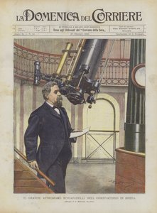 A nagy csillagász Schiaparelli a Brera Obszervatóriumban