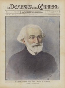 Giuseppe Verdi mester, aki január 27-én hunyt el Milánóban