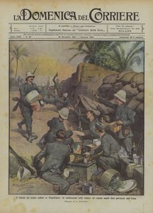 Katonáink karácsonya Tripolitániában, a lövészárokban való ünneplés bőséges ízekkel?