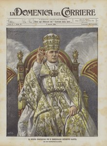 X. Pius új pápa (Giuseppe Sarto bíboros)