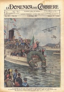 Az Ismeretlen Tengerész ideális sírjának mozgató rítusa, amelyet La Spezia vizeiben ünnepeltek?