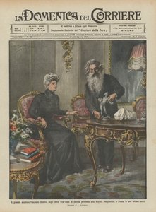 A nagy szobrász, Vincenzo Gemito több mint húsz év őrület után megajándékozza a királynőt?