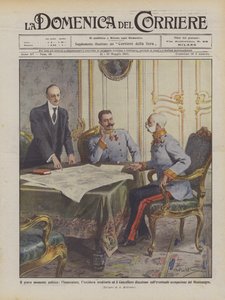 A súlyos politikai pillanat, a császár, az örökös főherceg és a kancellár vitája?