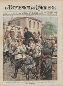 A világ fejjel lefelé, a kozákok Pétervár mellett a Marseillaise-t éneklik, diadalmasan papot cipelve!