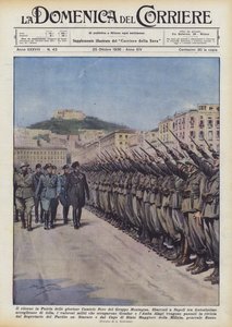 A Montagna csoport dicsőséges fekete ingeinek visszatérése hazájába