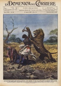 A szomáliai Uebi Shabeli melletti bokorban a gyermeki szerelem hősies tettét hajtották végre
