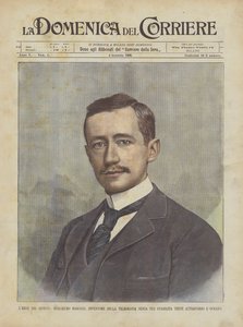 A nap hőse, Guglielmo Marconi, a vezeték nélküli távírás feltalálója megalapította az óceánt