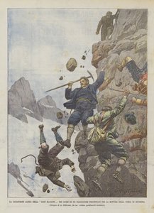 A Dent Blanche alpesi katasztrófa, három idegenvezető és egy utazó, aki a szünetre esik?