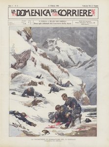 A január 25-i Sommafiume-katasztrófa