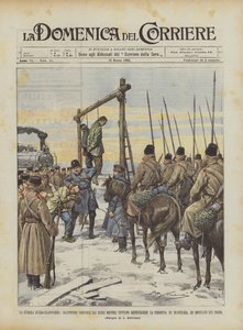 Az orosz-japán háború, a japánokat meglepték az oroszok, miközben megpróbálják elpusztítani a vasutat?