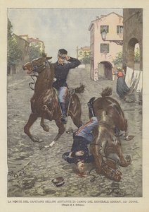 Bellini kapitány, Goiran tábornok segédtáborának halála Udinében