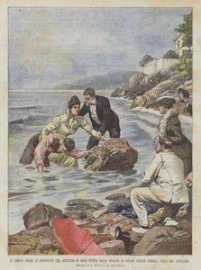 Amelia portugál királynő, akit Cascaes Beach öltözött a tengerbe?