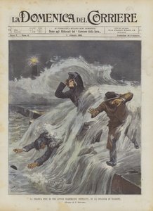 Három elzavart drámaszínész tragikus vége, Biarritz Beachen