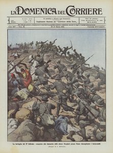 A február 27-i csata szuronyával meghódítja a Homs melletti Mergheb magaslatot, legyőzve a török-arabokat.